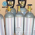 10 Liter 15L 20 Liter beverage drinking co2 aluminum gas cylinder/tank/bottle